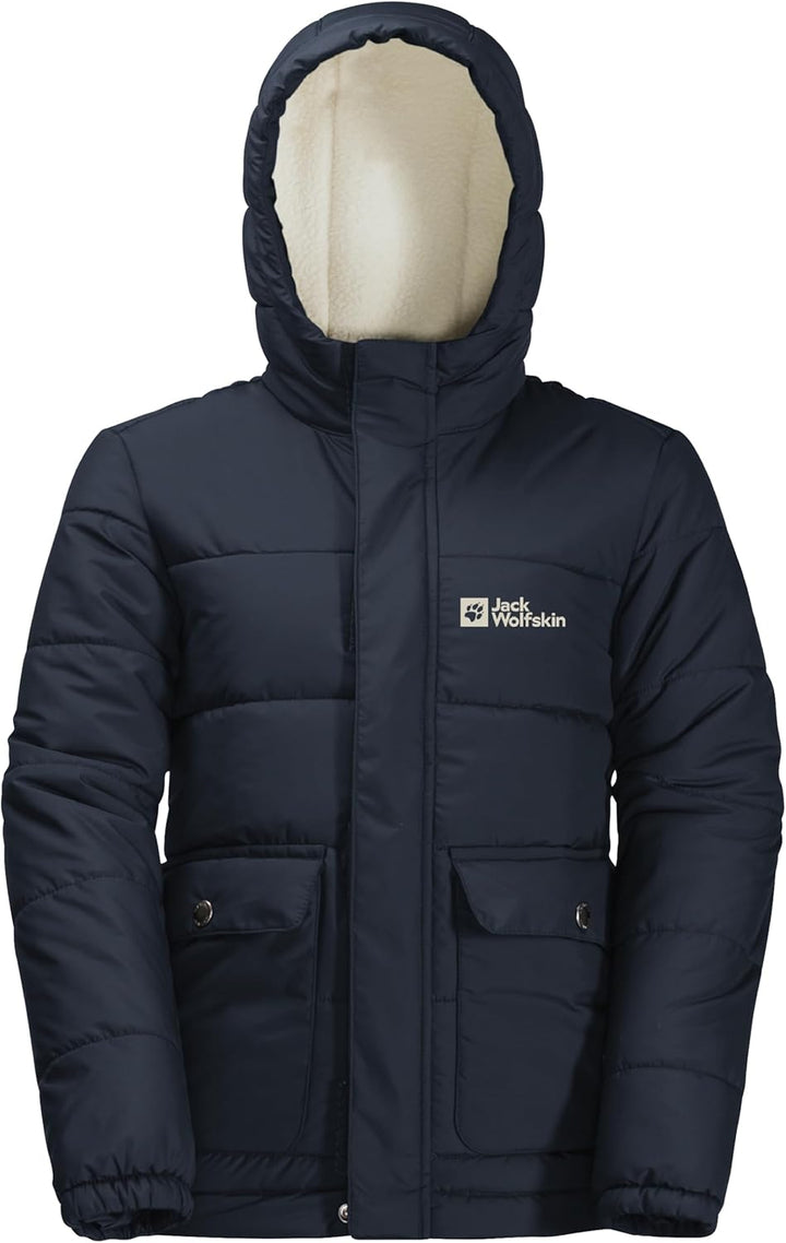 Jack Wolfskin Unisex Kinder Snow Fox Jacket K Jacket 116 night blue, 116 night blue