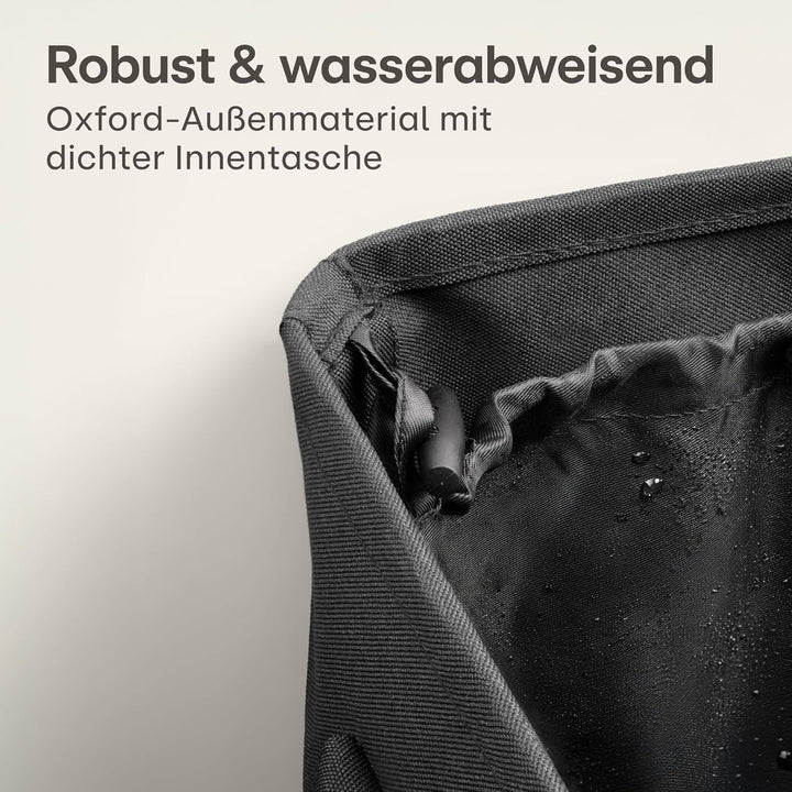 Praknu 100L Pfandflaschen Sammelbehälter Gross – Flaschensammler für Leergut & Altglas – Wasserdicht