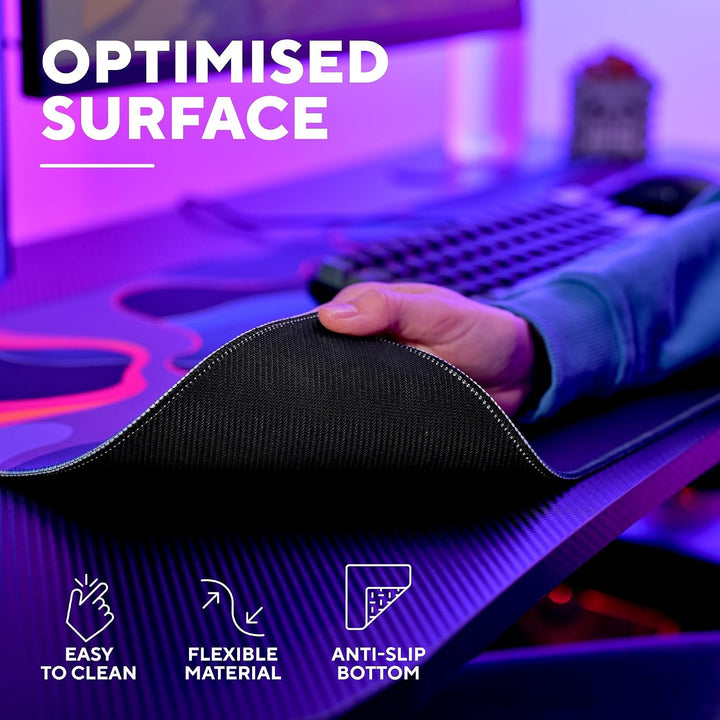 GXTrust Gaming Mauspad XXL 900 x 400mm, Miami Orange