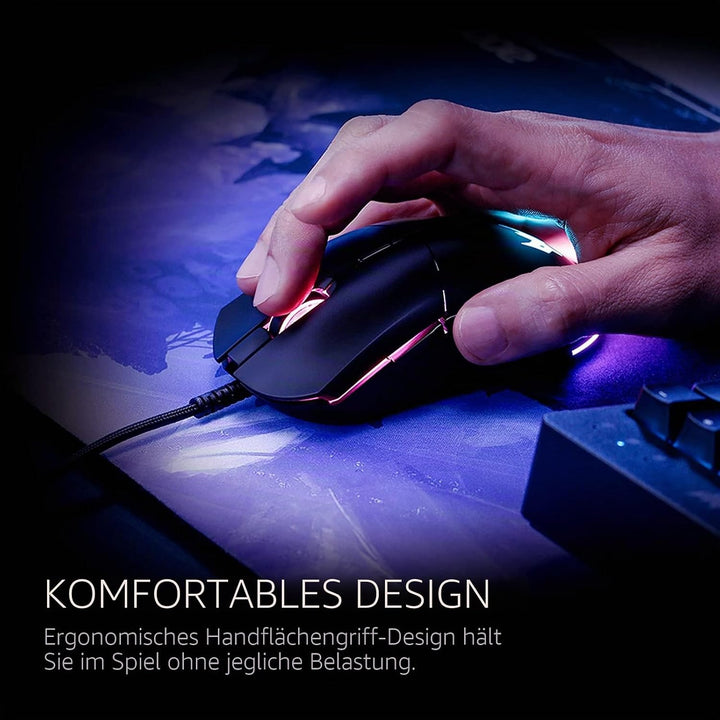Acer Predator Cestus 330 Gaming-Maus mit PixArt 335-Sensor, einstellbare DPI-Einstellungen, 16,8 Mil