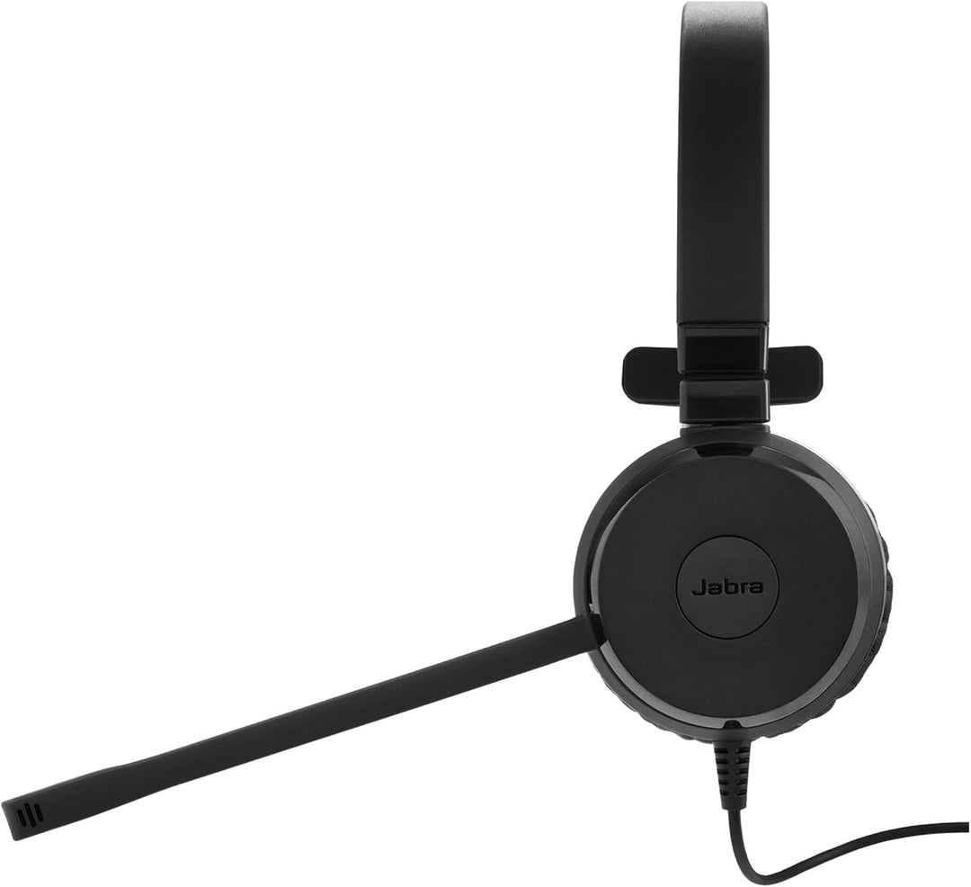 Jabra Evolve 20 UC Mono Headset – Unified Communications Headphones for VoIP Softphone with Passive