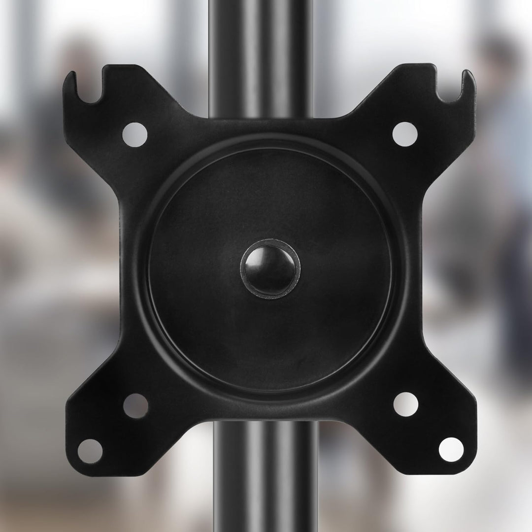 Duronic DM15/25 Head | VESA 75/100 Kopf zur Befestigung für Bildschirm | Monitor bis 27 Zoll | Drehb