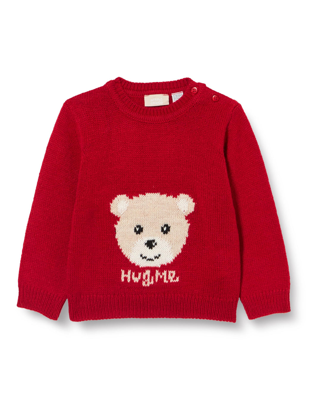 Chicco Unisex Kinder Weihnachtsstrickpullover Hose (1er Pack) 9 Monate Rot (2), 9 Monate Rot (2)