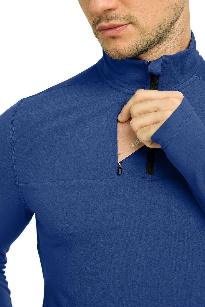 TCA Funktionsshirt Herren Langarm - Fusion Pro Quickdry Langarmshirt atmungsaktiv - Wandershirt Lauf