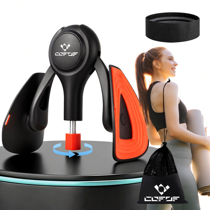 Oberschenkeltrainer, 15-70 lbs Beckenbodentrainer für Frau, Multifunktionaler Gesässtrainer, Po Trai