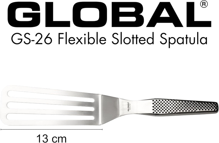 Global GS-26 Pfannenwender mit Schlitzen
