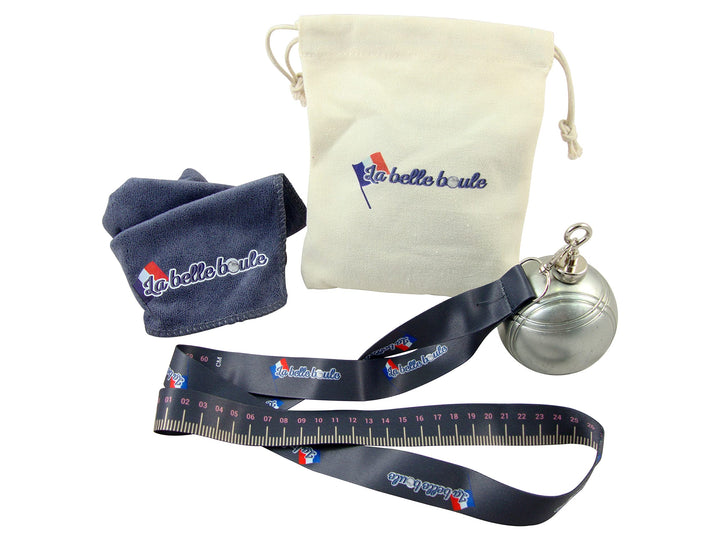 La Belle Boule | Set für Boccia-Kugeln, magnetisch, mit Mikrofasertuch – Zubehör für Amateure und We