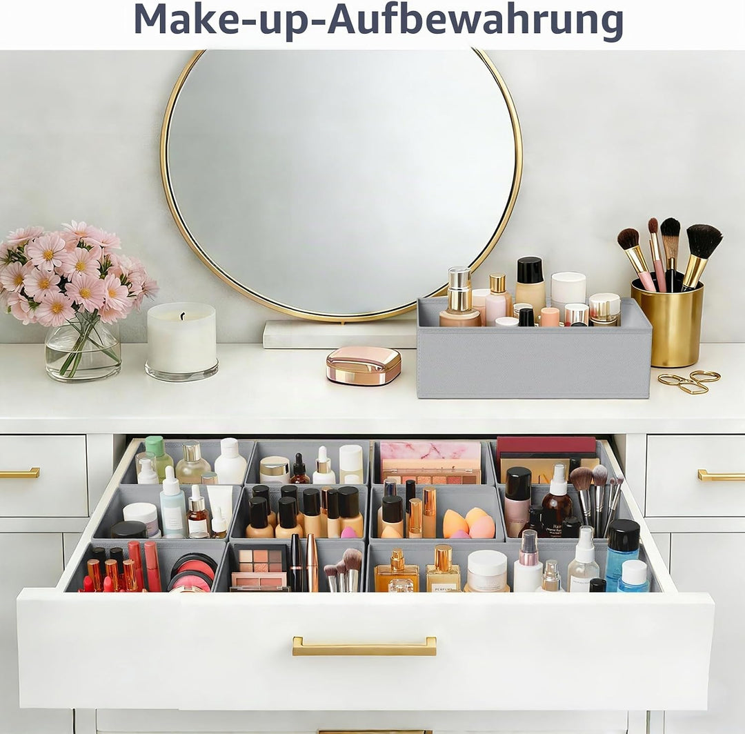 Kleiderschrank Schubladen Organizer - 15er Set Unterwäsche Organizer Aufbewahrung Hemnes Kommode, St