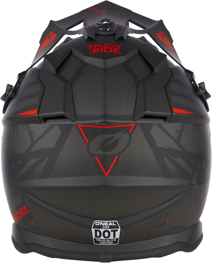 O'NEAL | Motocross-Helm | MX Enduro | ABS-Schale, Lüftungsöffnungen für optimale Kühlung | 2SRS Helm