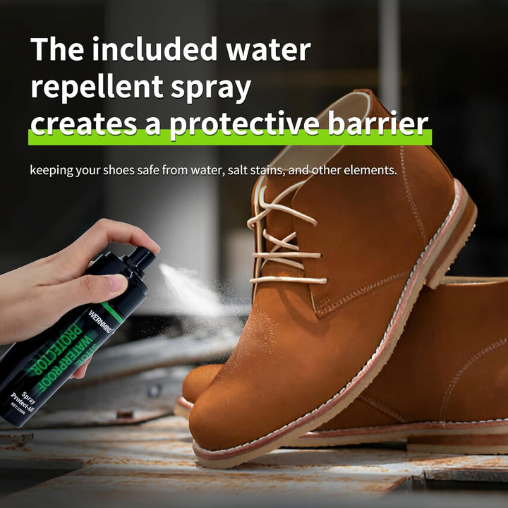 Wildleder Nubukleder Stiefel Wasserdichter Protecter Schuhreinigungsset Trainingsschuh Schuhreinigun