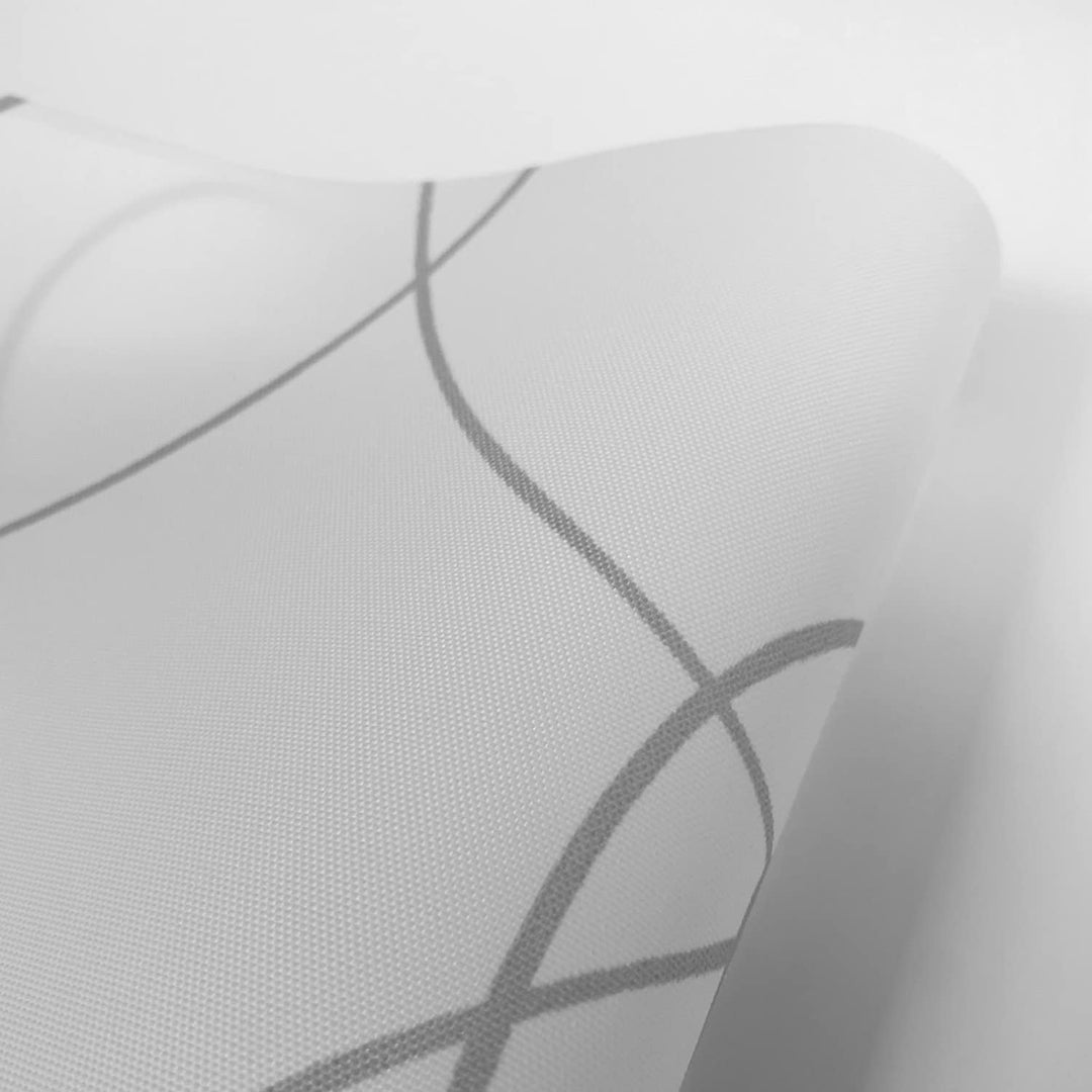 MADECOSTORE Verdunkelungsrollo mit Zickzack-Muster, Motiv Must – Grafik 1316060190 L 64 x H 190 cm (