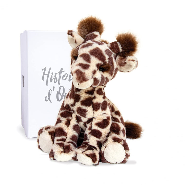 Histoire d'Ours (HISU0) in Plüschtier Lisidie Giraffe, naturell, 30 cm – Geschichte von Bären., Brau