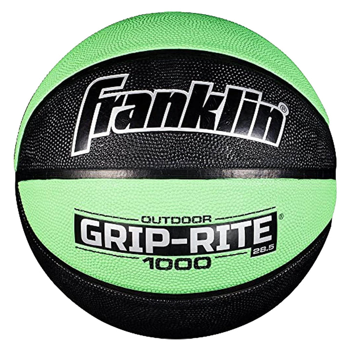 Franklin Sports Grip-Rite 1000 Basketball 6 - Women's Official - 28.5" Limette/Schwarz, 6 - Women's