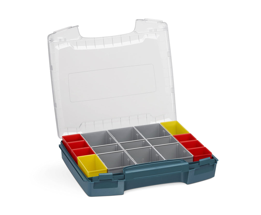 Sortimentskasten Kunststoff klein | i-BOXX professional blau mit Insetbox I3 | Ideal für i-BOXX RACK