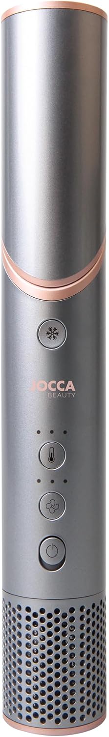 JOCCA BLDC 1400 W Faltbarer Heissluftformer – Motor 90.000 U/min, Ionen, rotierender Kopf, 4 austaus