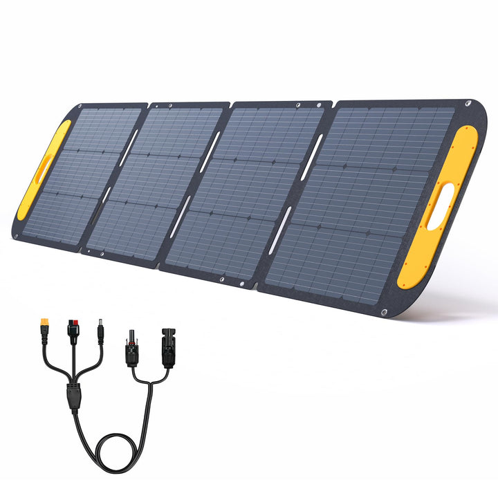 VTOMAN VS200 Pro Faltbares Solarpanel 200W, 43V/25% Effizienz, Monokristalline Tragbare Solarmodul f