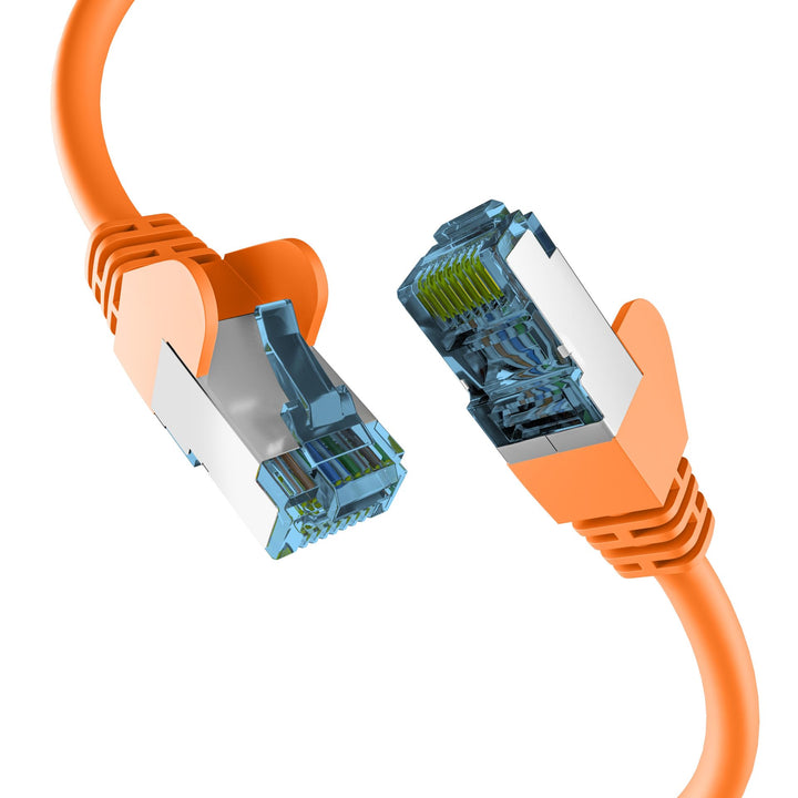 EFB-Elektronik - CAT. 7 Netzwerkkabel bis zu 10 Gbit - 50 m LAN Kabel Ethernet Kabel Patchkabel mit