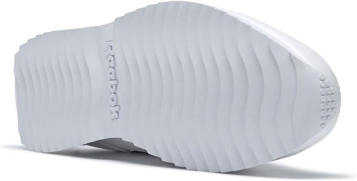 Reebok Unisex Glide Ripple Clip Sneaker 34 EU Ftwwht Vecnav Ftwwht, 34 EU Ftwwht Vecnav Ftwwht