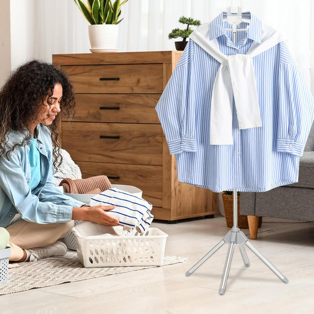 Steamer Stand Hanger Rack 62.99 Inch Clothing Organizer Portable Clothes Holder Easy Removal for Hom