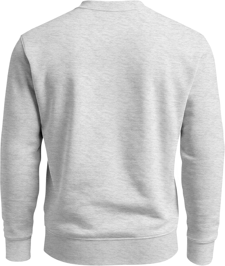 Neverless® Sweatshirt Herren Aufdruck Wolf-Motiv Print Boho Bohemian Ethno Style Rundhals-Pullover g