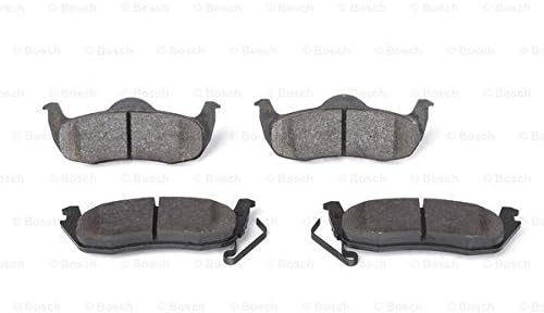 Bosch BP1053 Bremsbeläge - Hinterachse - ECE-R90 Zertifizierung - vier Bremsbeläge pro Set