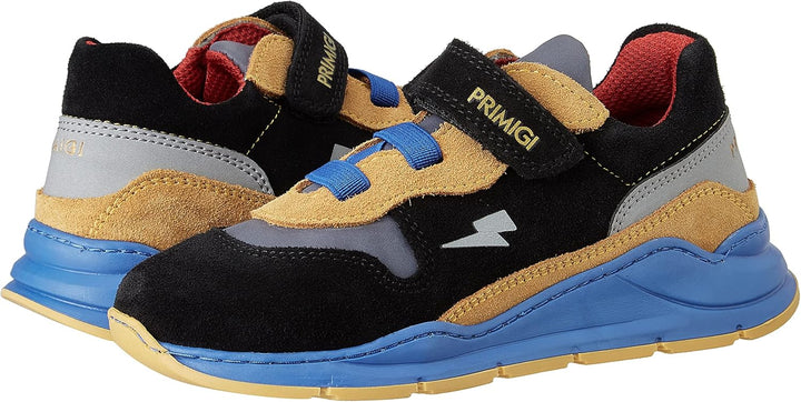 PRIMIGI Jungen Baby Aero Sneaker 21 EU Schwarz, 21 EU Schwarz