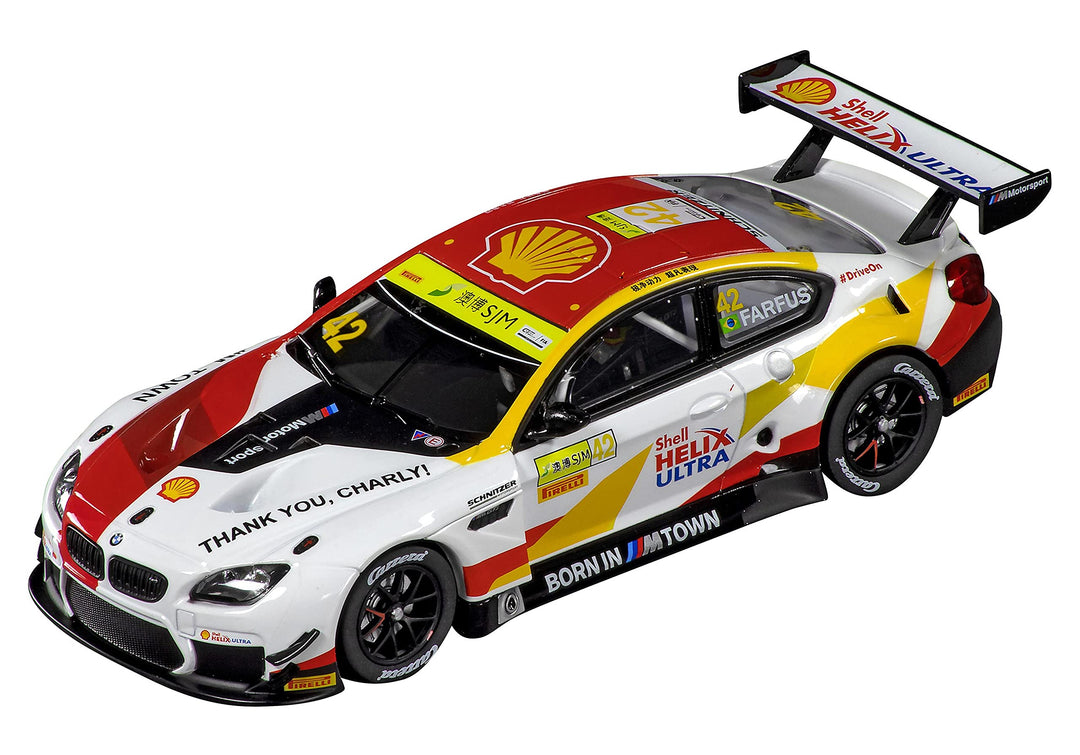 Carrera Digital 132 I BMW M6 GT3 Team Schnitzer No.42 I Auto für Rennbahn | Rennbahnen und lizensier