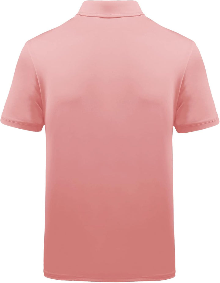 JACKETOWN Poloshirts Herren Kurzarm Hemd Männer Bedrucktes T-Shirts Outdoor Sport Atmungsaktiv Golf