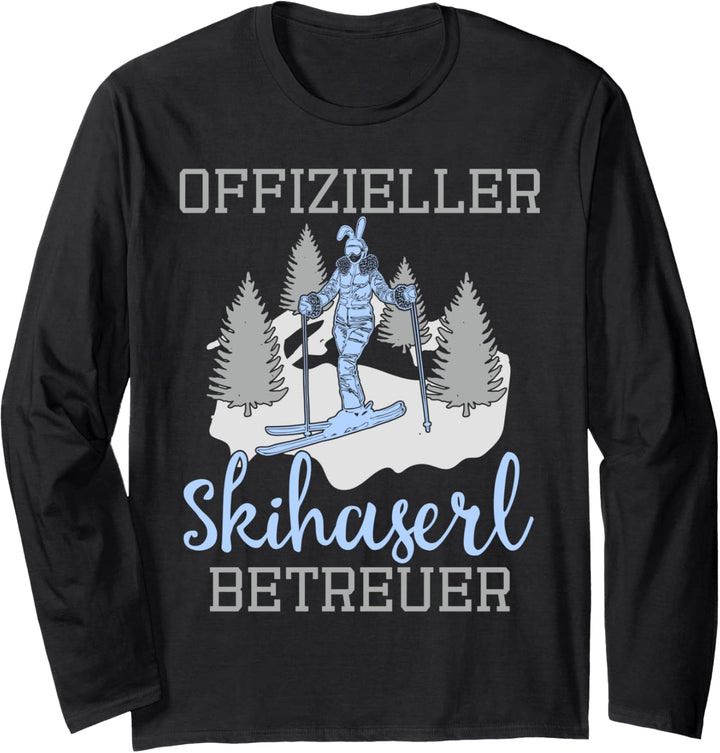 Skihaserl Betreuer Apres Ski Skifahren Snowboarden Skihasen Langarmshirt