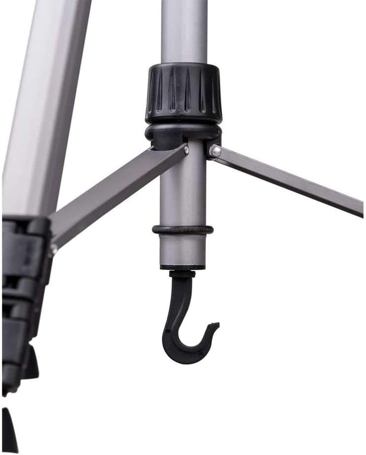 Dorr 380064 Friend IV Stativ mit 3-Wege-Schwenkkopf, Aluminium, Schwarz