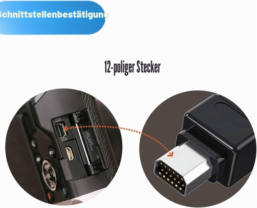DragonTrading® Datentransfer USB-Kabel für Olympus Digitalkameras, USB CB-USB5 / CB-USB6, kompatibel