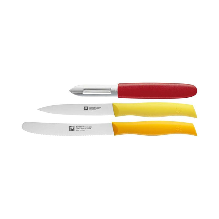 Zwilling Twin Grip Messerset, Edelstahl, 3-teilig