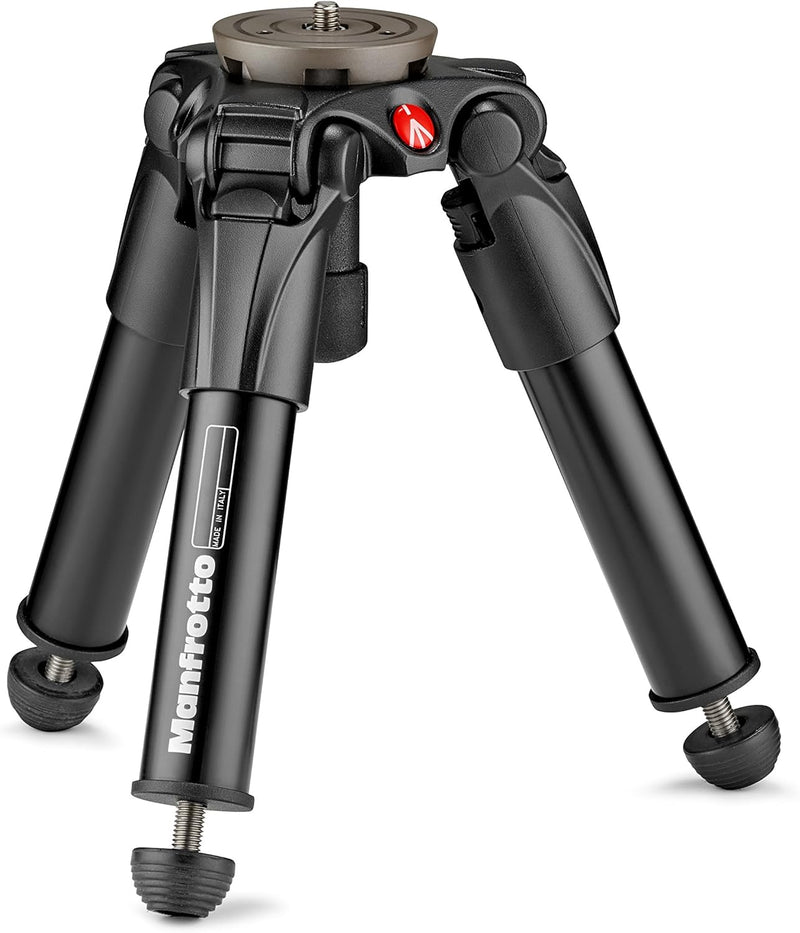 Manfrotto Virtual Reality Aluminium Stativ mit Nivellierhalbschale VR Aluminium Basis mit Halbkugel,