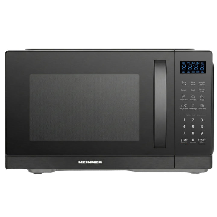 HMW-MD25DBK Mechanischer Mikrowellenherd, 25 l, 800 W Aufsatz-Mikrowelle mit 5 Leistungsstufen, Time