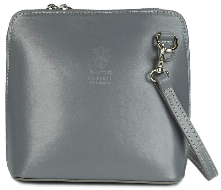 Belli italienische Ledertasche Damen Umhängetasche klein Handtasche Schultertasche Abendtasche in gr