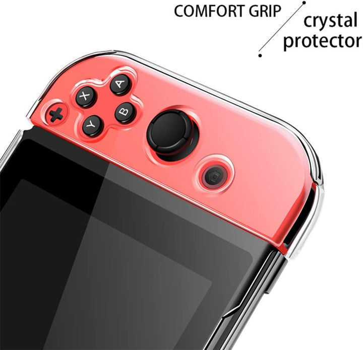 Hülle für Nintendo Switch TPU-Hülle für Nintendo Switch-Zubehör,Durchsichtige Hülle für Switch und J