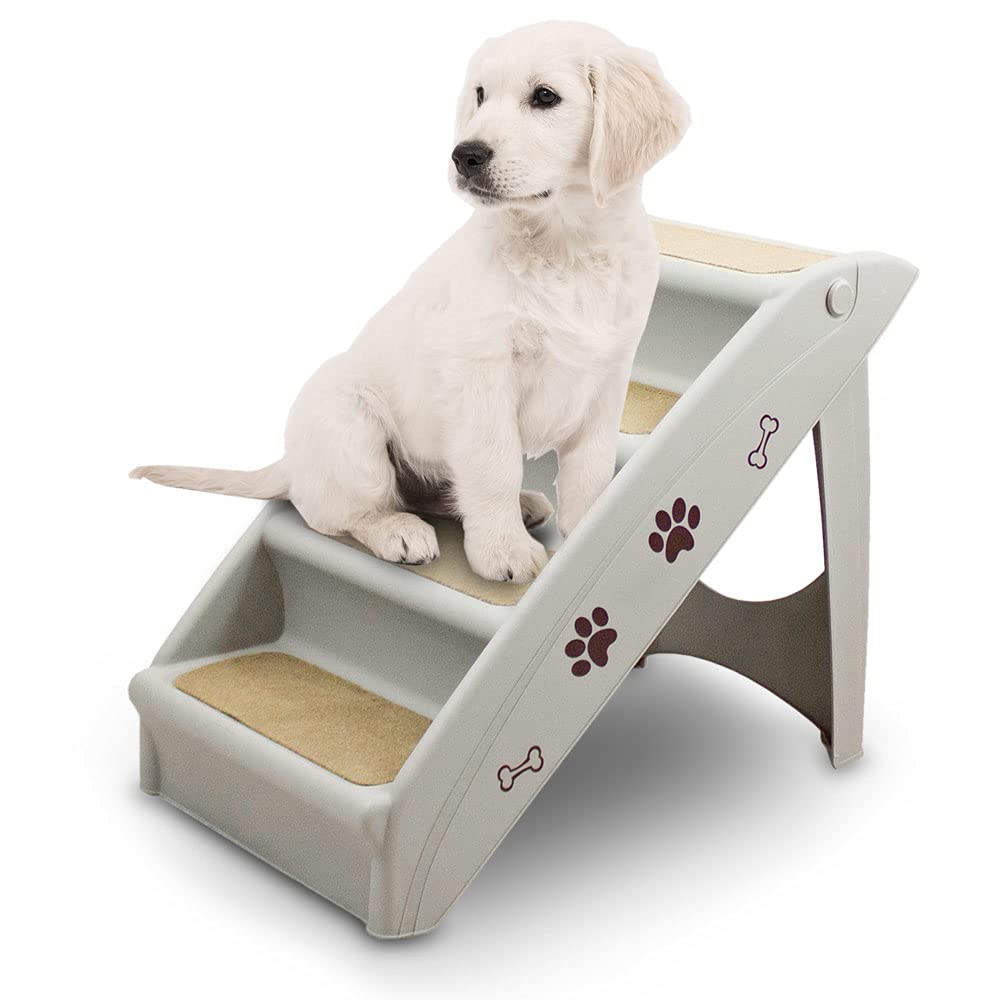 ANIMEL Hundetreppe Tiertreppe Katzentreppe Welpentreppe Haustiertreppe Treppe Hund Katze Einstiegshi