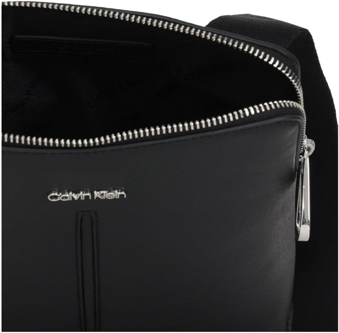 Calvin Klein Herren Median Flatpack Rucksack, Schwarz, Einheitsgrösse