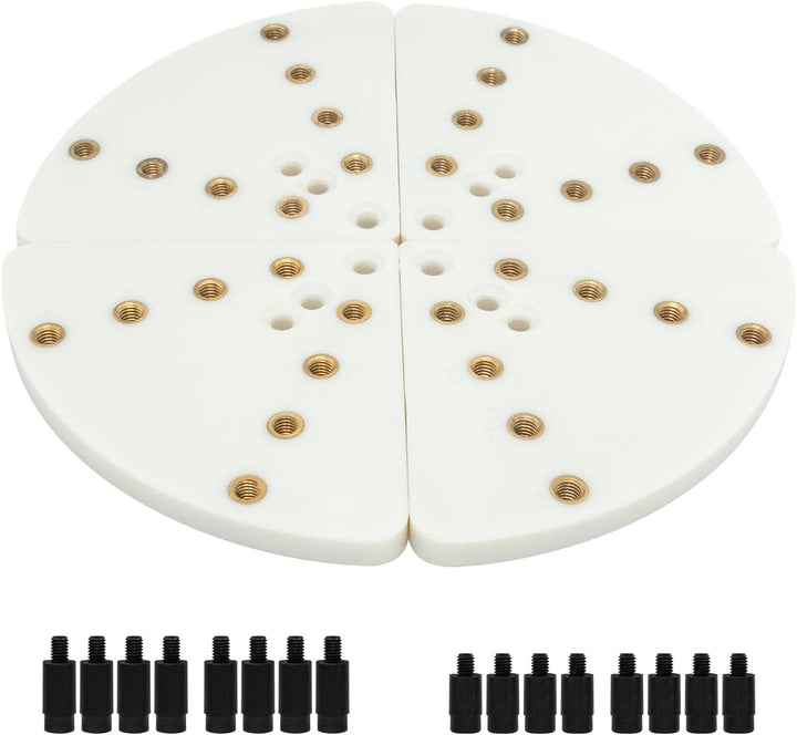 DEEFIINE Holz Drehmaschine Chuck Zubehör - Flat Jaw (20,3 cm), Flat Jaw