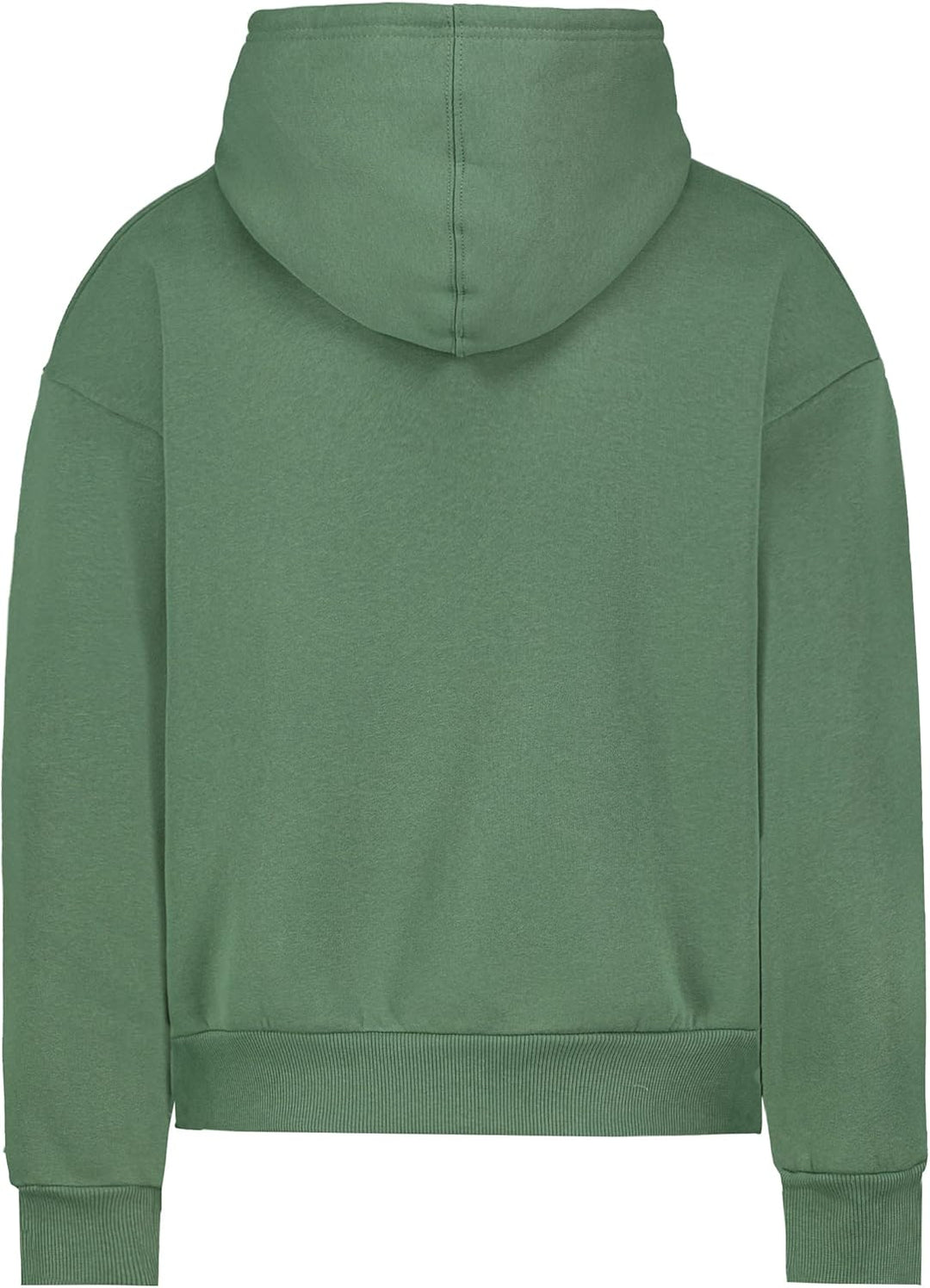 Sublevel Damen Basic Pullover Hoodie mit Mini-Print L Grün, L Grün