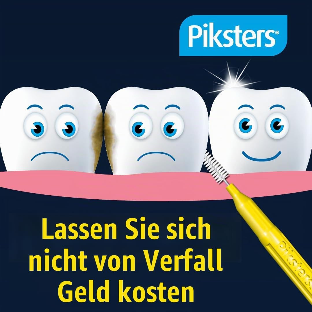 Pikster Interdental Brushes (40 Pack, Size 0 (Grey)) 1 stück (40er Pack) Size 0 (Grey), 1 st&amp;