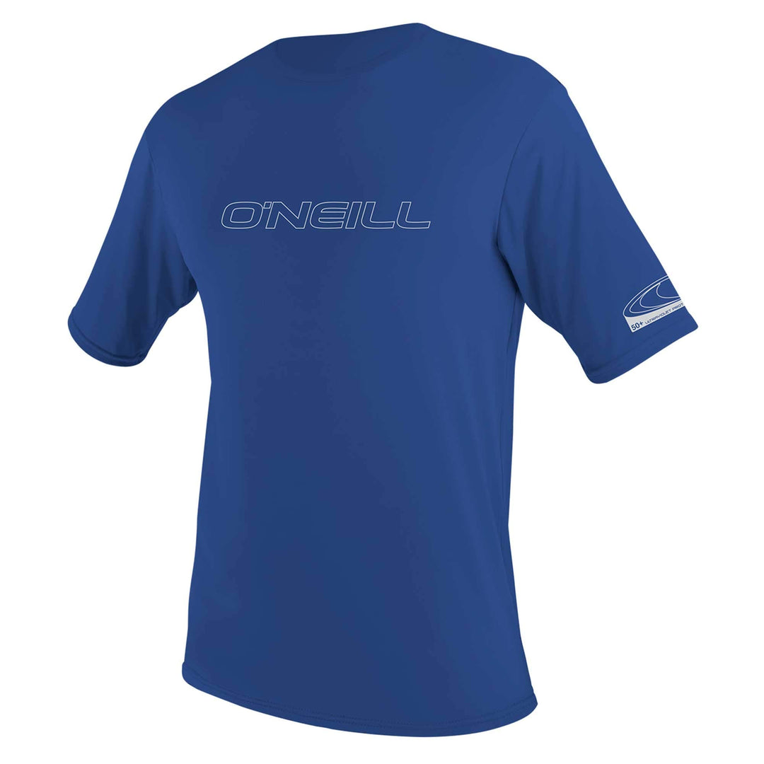 O'Neill Herren Herren Basic Skins UPF 50+ Kurzarm Sun Shirt Rash Guards (1er Pack) L Königsblau, L K