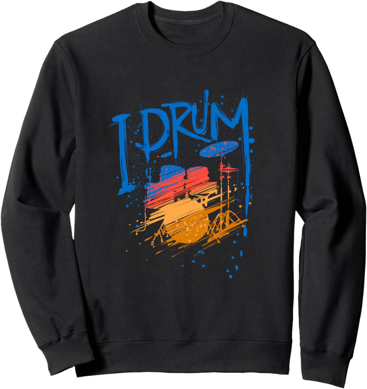 Schlagzeuger Geschenk Trommeln Percussion Sweatshirt