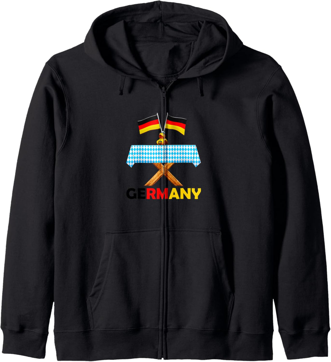 Deutschland Flagge Kapuzenjacke