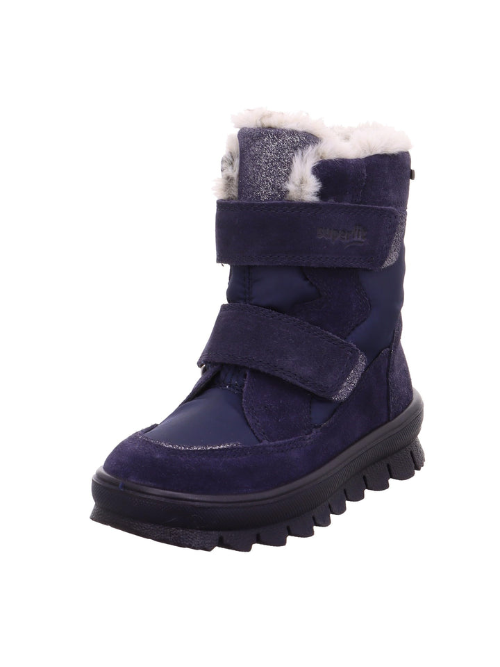 Superfit Mädchen Flavia Schneestiefel 30 EU Blau 8000, 30 EU Blau 8000
