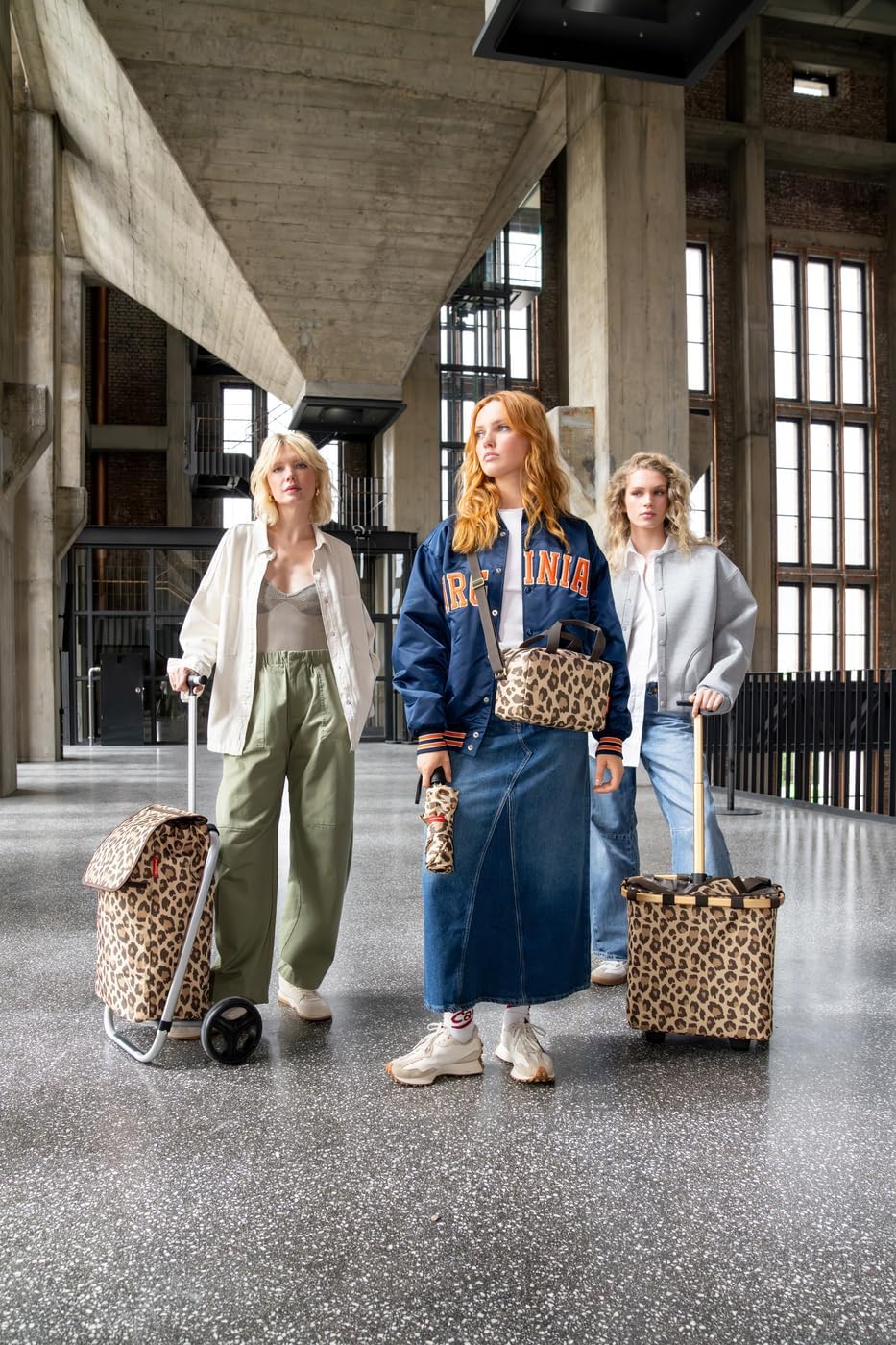 reisenthel Shopping Trolley Leo Macchiato - Leichter, geräumiger Shopping Trolley für den Wocheneink