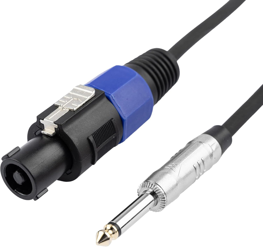 Gator Cableworks GCWB-SPK-25-1TL Backline 25 Foot 7,5m TS Twist Lock – Hochwertiges Audiokabel für p