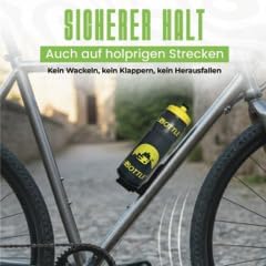 700 ml Fahrrad-Trinkflasche mit magnetischem Flaschenhalter & integrierter Werkzeugaufbewahrung | Ma