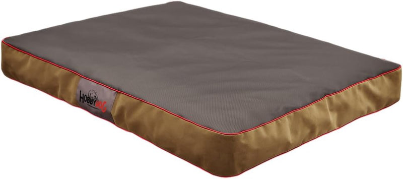 Hobbydog MMATFZG5 Hundematratze Hundebett Hundesofa Hundekorb flok, M, 70 m x 50 cm x 12 cm, grau