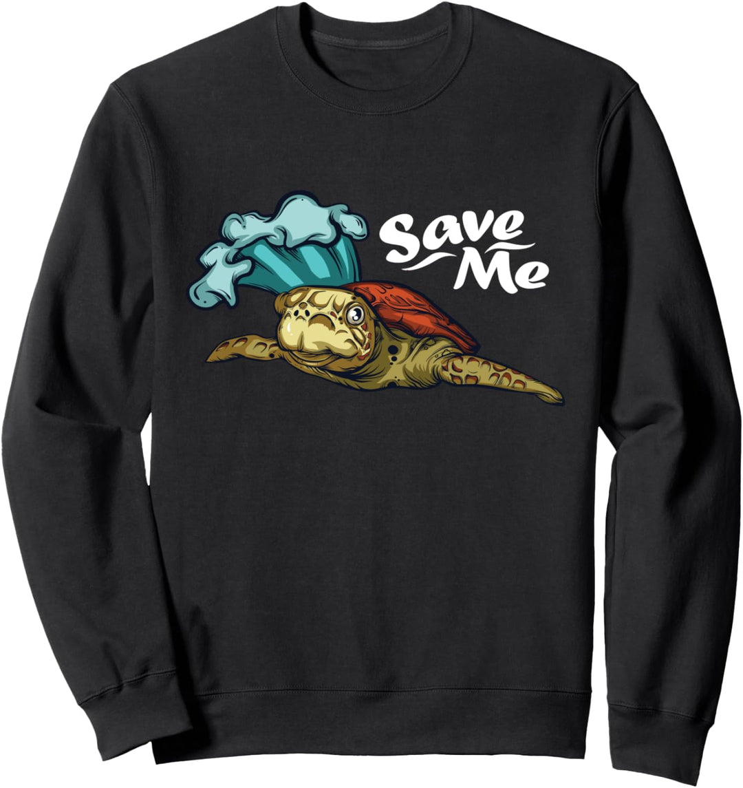 Strand Meeresschildkröten Geschenk Ozean Speichern Sie die Sweatshirt